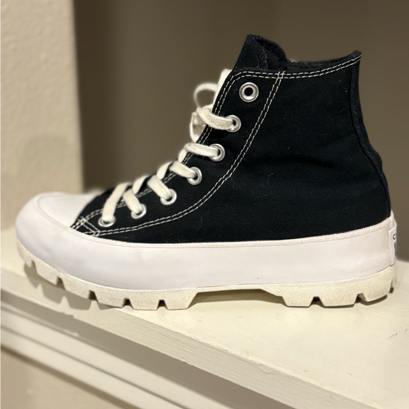 Converse Chuck Taylor All Star Platform High-Top Sneaker Womens Size 6 - Picture 4 of 9